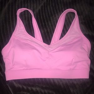 Pink Sports Bra
